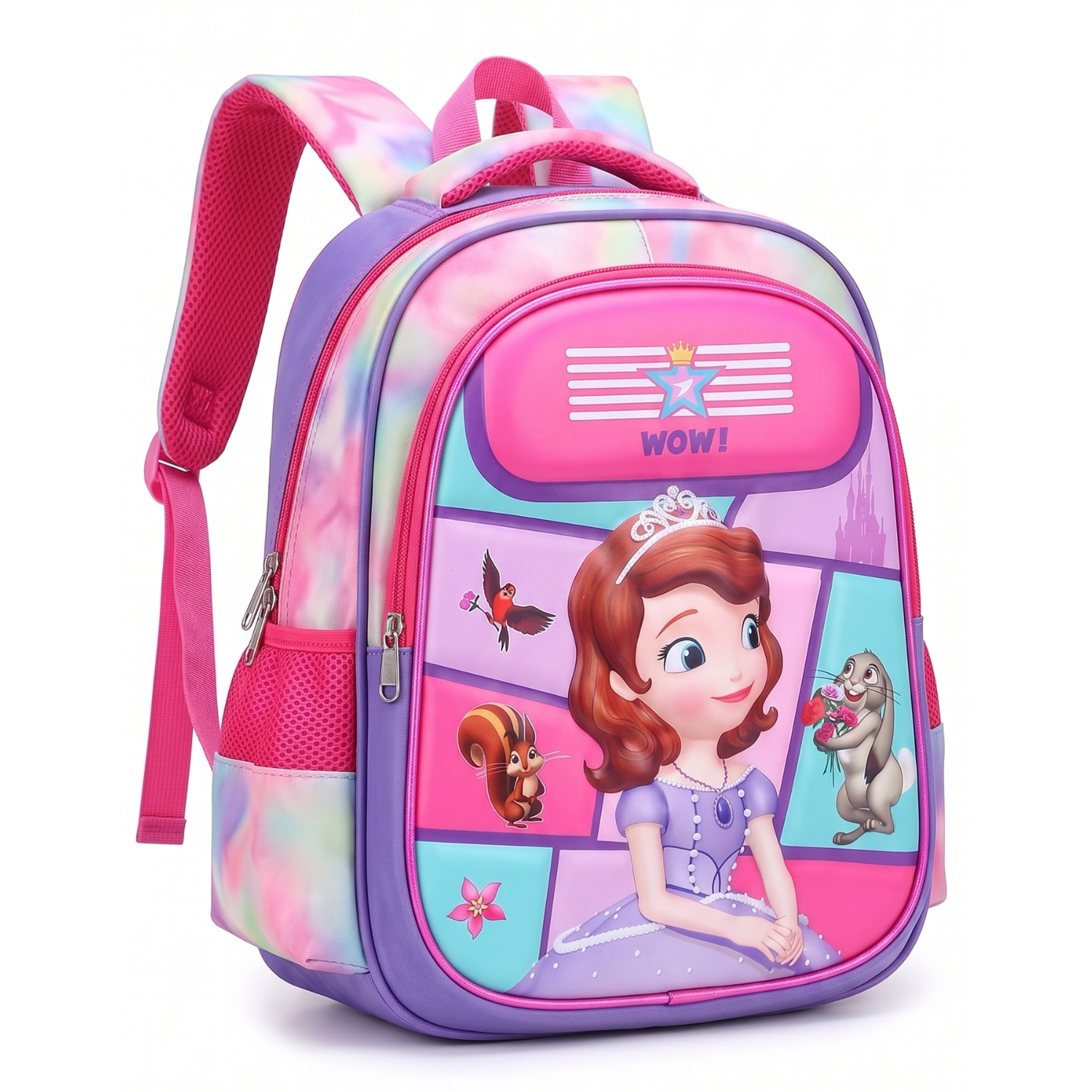 Princess Sofia Hardshell 3D Schoolbag