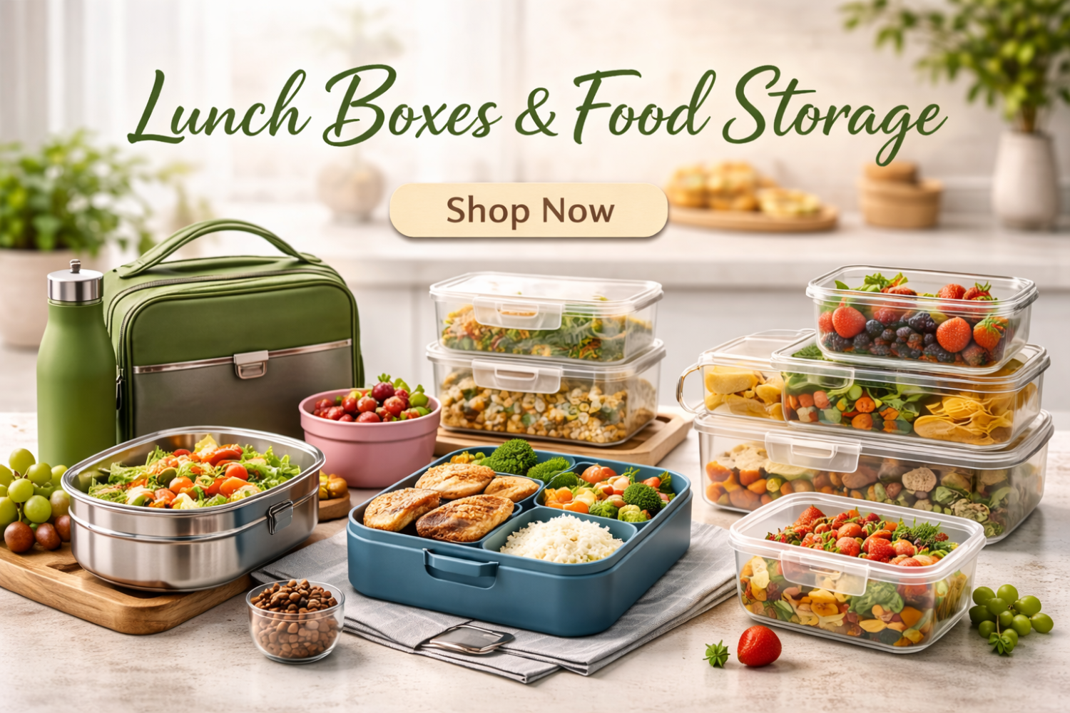 Lunch Boxes/Food Storage